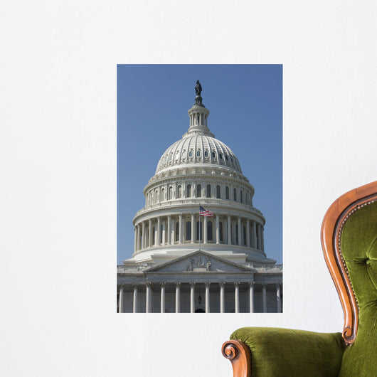 United States Capitol Building Wall Decal Design 2