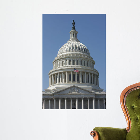 United States Capitol Building Wall Decal Design 2