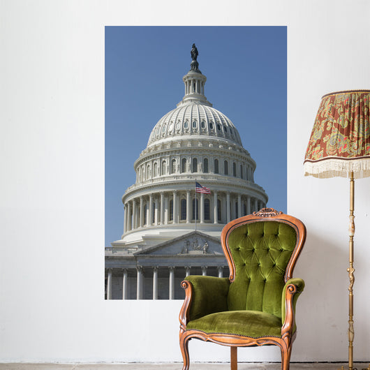 United States Capitol Building Wall Decal Design 2