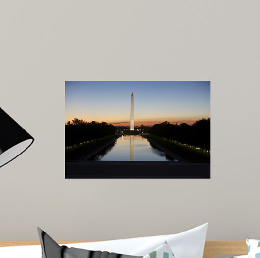 Washington Monument Sunset Washington Wall Decal