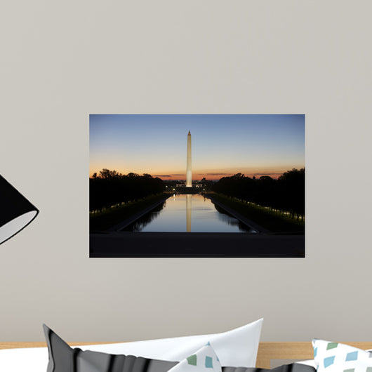 Washington Monument Sunset Washington Wall Decal