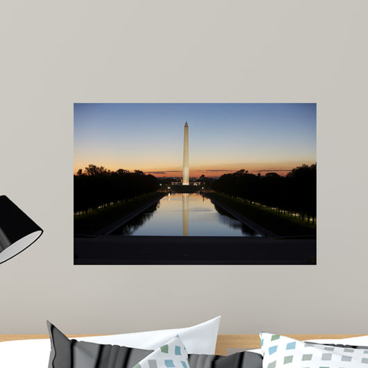 Washington Monument Sunset Washington Wall Decal