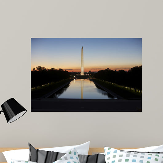 Washington Monument Sunset Washington Wall Decal
