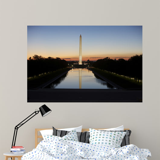 Washington Monument Sunset Washington Wall Decal