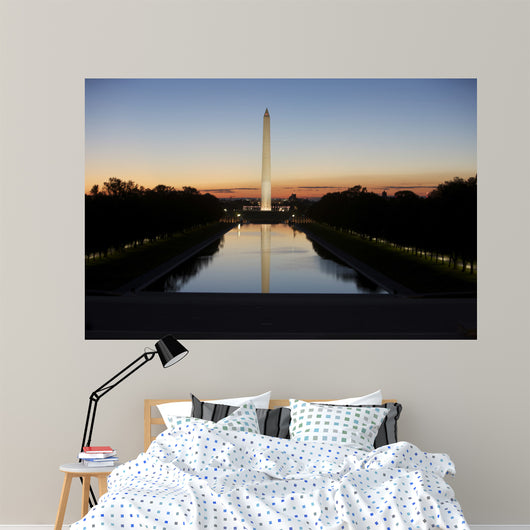 Washington Monument Sunset Washington Wall Decal