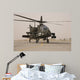 Ah-64 Apache Helicopter Taxiing Wall Decal Design 1