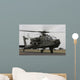 Ah-64 Apache Helicopter Runway Wall Decal Design 8