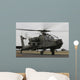 Ah-64 Apache Helicopter Runway Wall Decal Design 8