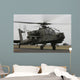 Ah-64 Apache Helicopter Runway Wall Decal Design 8