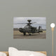 Ah-64 Apache Helicopter Runway Wall Decal Design 6
