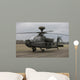 Ah-64 Apache Helicopter Runway Wall Decal Design 6