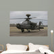 Ah-64 Apache Helicopter Runway Wall Decal Design 6