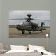 Ah-64 Apache Helicopter Runway Wall Decal Design 6