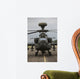 Ah-64 Apache Helicopter Runway Wall Decal Design 5