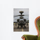 Ah-64 Apache Helicopter Runway Wall Decal Design 5