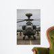 Ah-64 Apache Helicopter Runway Wall Decal Design 5