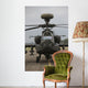 Ah-64 Apache Helicopter Runway Wall Decal Design 5