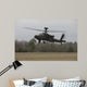 Ah-64 Apache Helicopter Midair Wall Decal Design 6