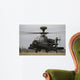 Ah-64 Apache Helicopter Runway Wall Decal Design 4