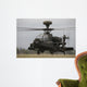 Ah-64 Apache Helicopter Runway Wall Decal Design 4