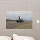 Ah-64 Apache Helicopter Runway Wall Decal Design 3
