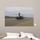 Ah-64 Apache Helicopter Runway Wall Decal Design 3