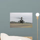 Ah-64 Apache Helicopter Midair Wall Decal Design 5
