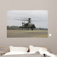 Ah-64 Apache Helicopter Midair Wall Decal Design 4