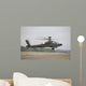 Ah-64 Apache Helicopter Midair Wall Decal Design 3
