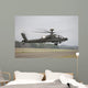Ah-64 Apache Helicopter Midair Wall Decal Design 3