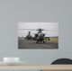 Ah-64 Apache Helicopter Runway Wall Decal Design 1