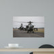Ah-64 Apache Helicopter Runway Wall Decal Design 1