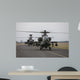 Ah-64 Apache Helicopter Runway Wall Decal Design 1