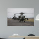 Ah-64 Apache Helicopter Runway Wall Decal Design 1