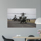 Ah-64 Apache Helicopter Runway Wall Decal Design 1