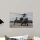 Ah-64 Apache Helicopter Undergoes Wall Decal