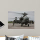Ah-64 Apache Helicopter Undergoes Wall Decal