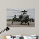 Ah-64 Apache Helicopter Undergoes Wall Decal
