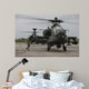 Ah-64 Apache Helicopter Undergoes Wall Decal