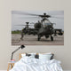 Ah-64 Apache Helicopter Undergoes Wall Decal