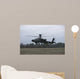 Ah-64 Apache Helicopter Midair Wall Decal Design 2