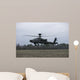 Ah-64 Apache Helicopter Midair Wall Decal Design 2