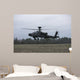 Ah-64 Apache Helicopter Midair Wall Decal Design 2