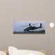 Ah-64 Apache Helicopter Midair Wall Decal Design 1
