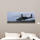 Ah-64 Apache Helicopter Midair Wall Decal Design 1