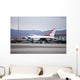 F-16c Thunderbird Taxis to Wall Decal Design 2
