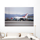 F-16c Thunderbird Taxis to Wall Decal Design 2