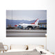 F-16c Thunderbird Taxis to Wall Decal Design 2