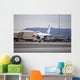 F-16c Thunderbird Taxis to Wall Decal Design 1