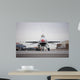 F-16c Thunderbird Sits Ramp Wall Decal